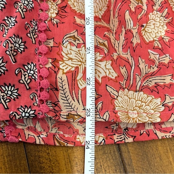 Rachel Zoe Floral Patchwork Babydoll Top NWOT - Picture 11 of 11